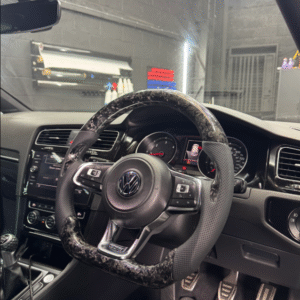 Custom steering wheel